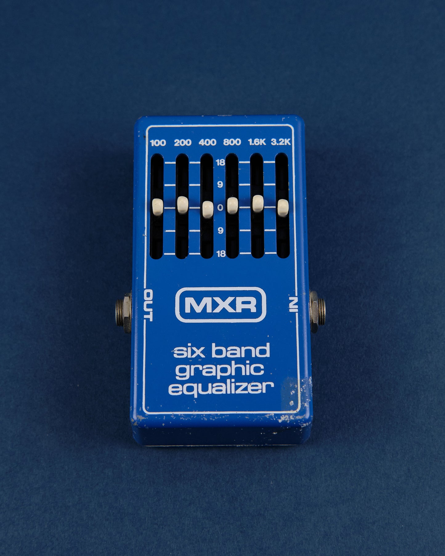 1980s MXR MX-109 Six Band Graphic Equalizer