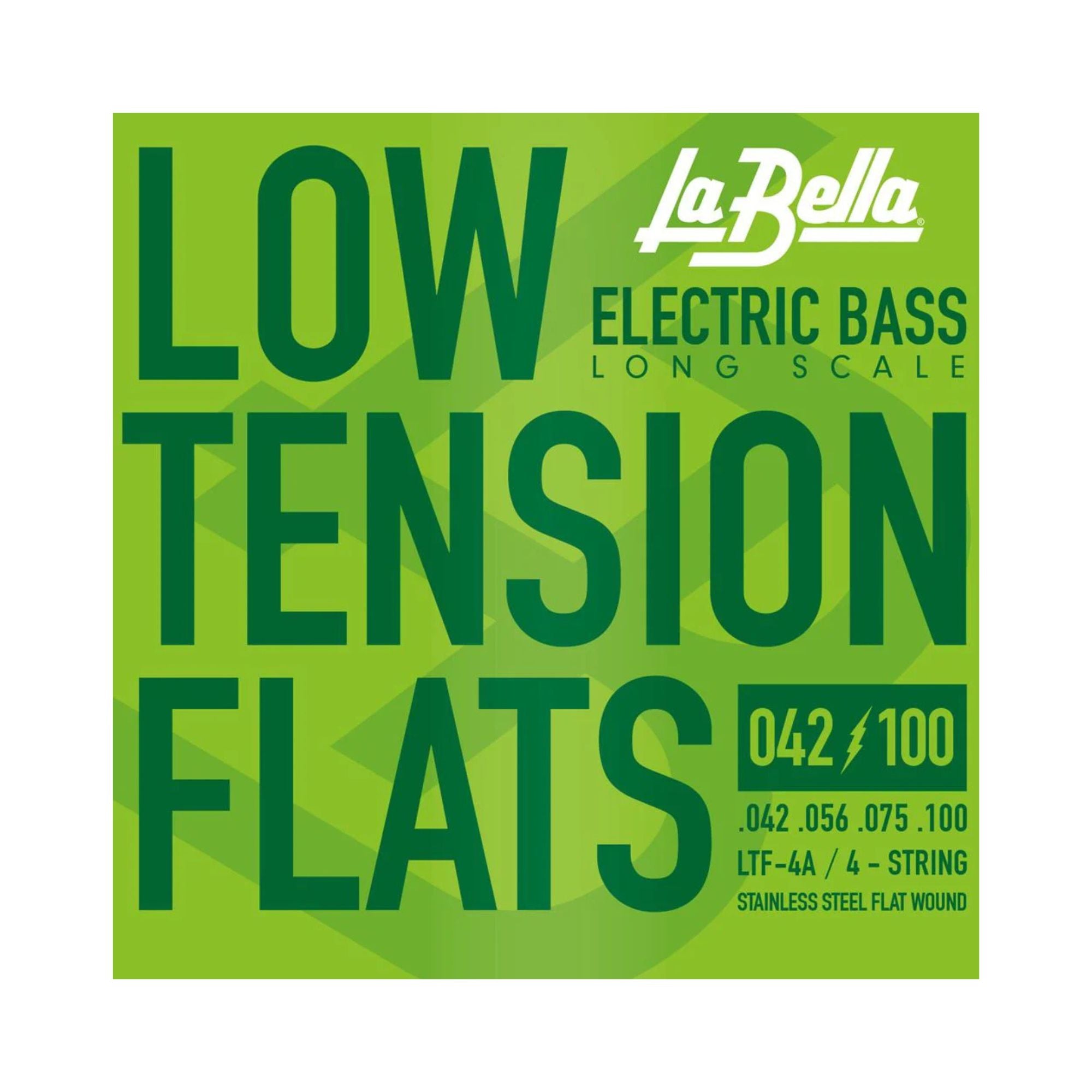 La Bella Low Tension Flats Flat Wound Strings