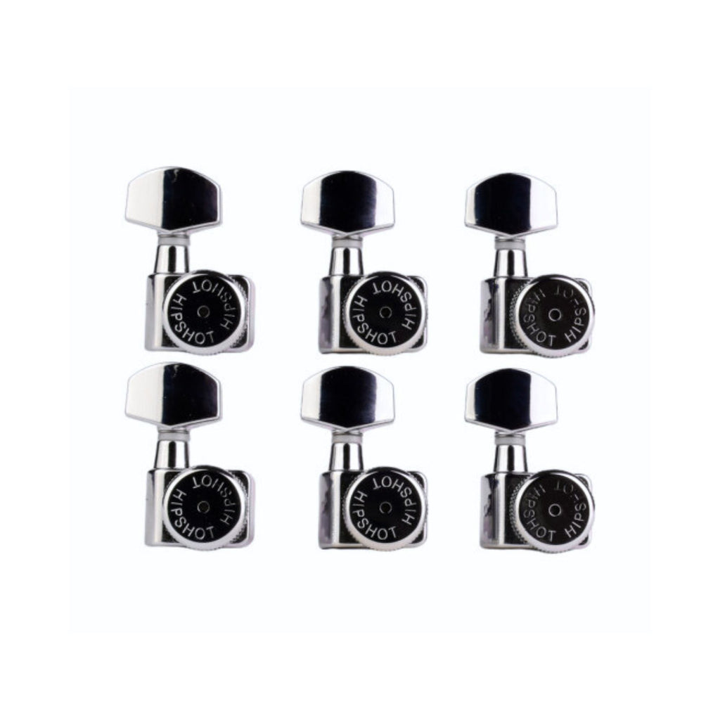 Hipshot Griplock Directrofit Fender Replacement 6-in-Line Tuning Machines