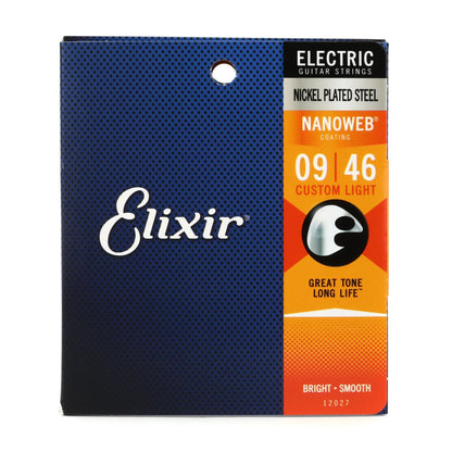 Elixir Nanoweb Electric Guitar Strings