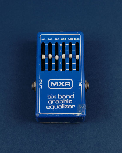 1980s MXR MX-109 Six Band Graphic Equalizer