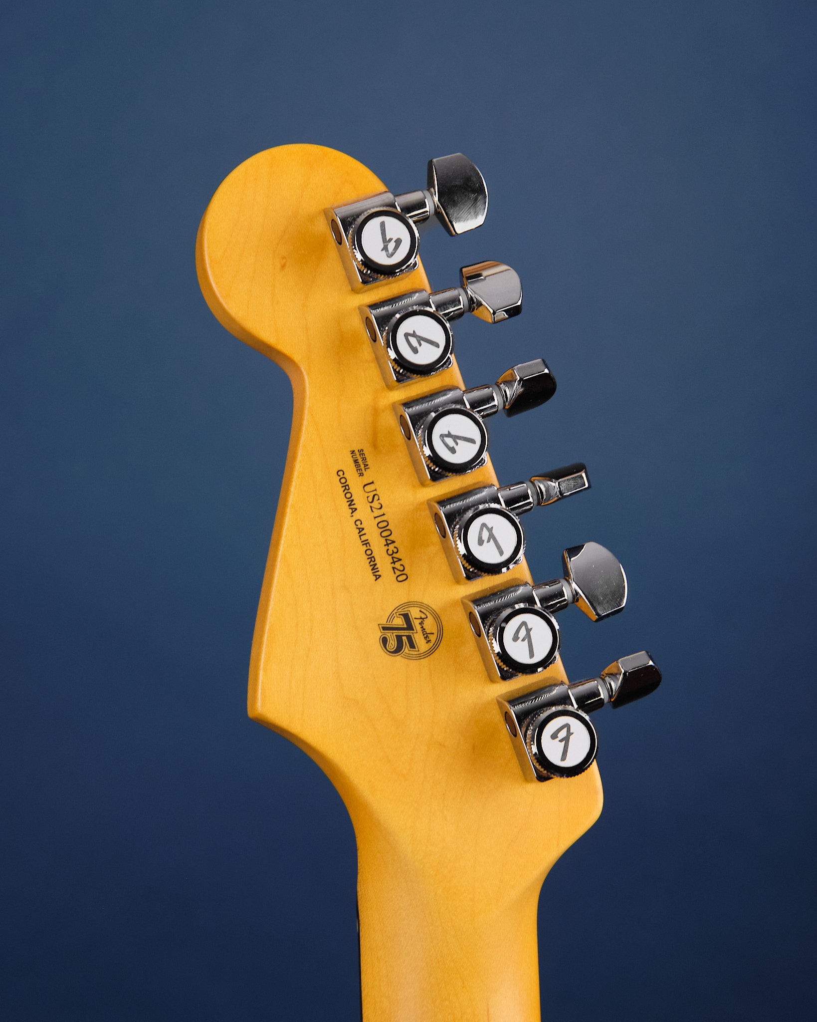 2021 Fender American Ultra Stratocaster HSS Cobra Blue