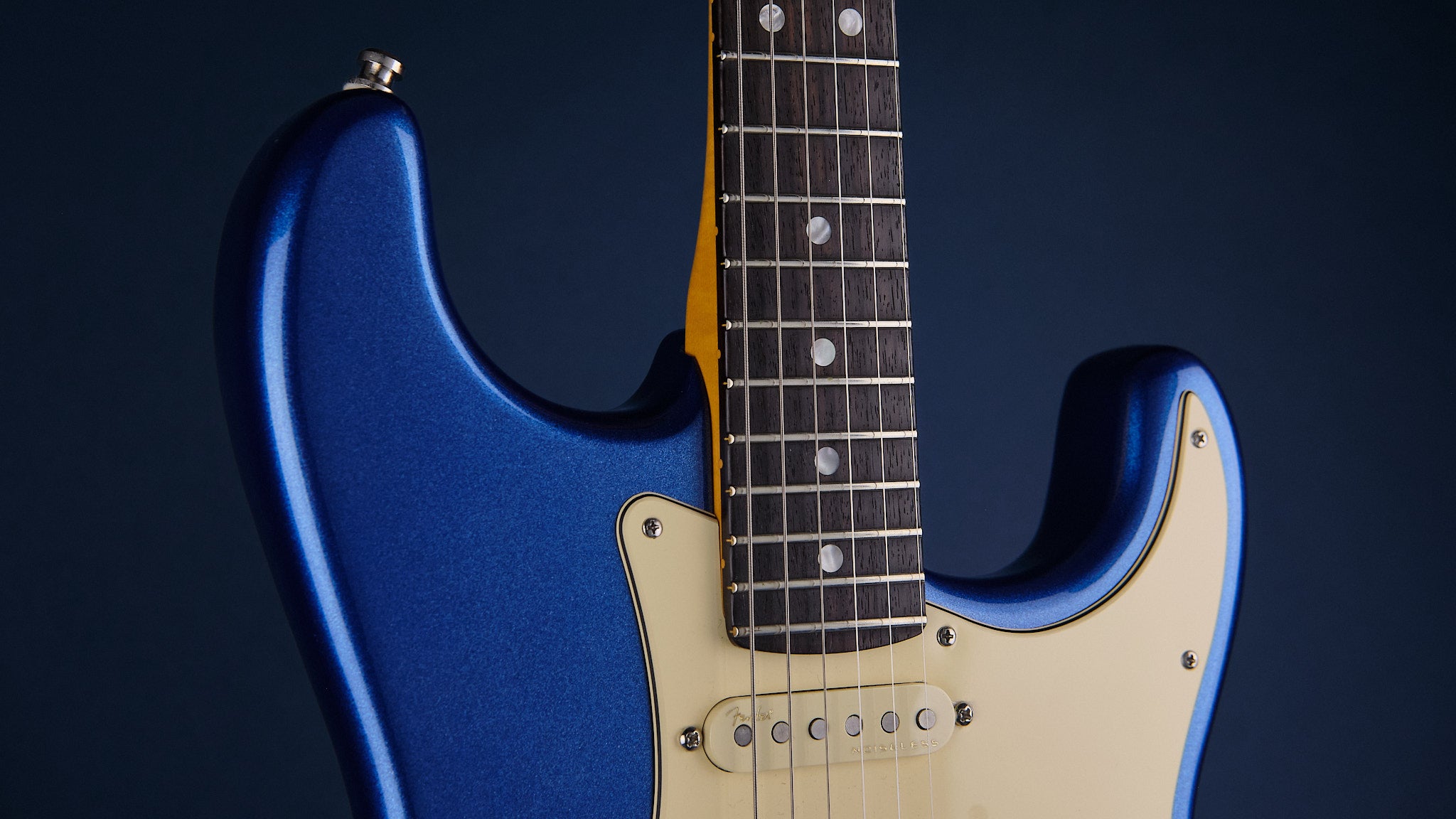 2021 Fender American Ultra Stratocaster HSS Cobra Blue
