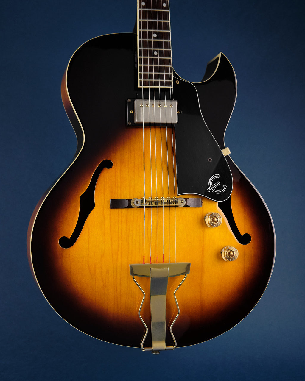 2001 Epiphone Zephyr Regent Reissue Vintage Sunburst