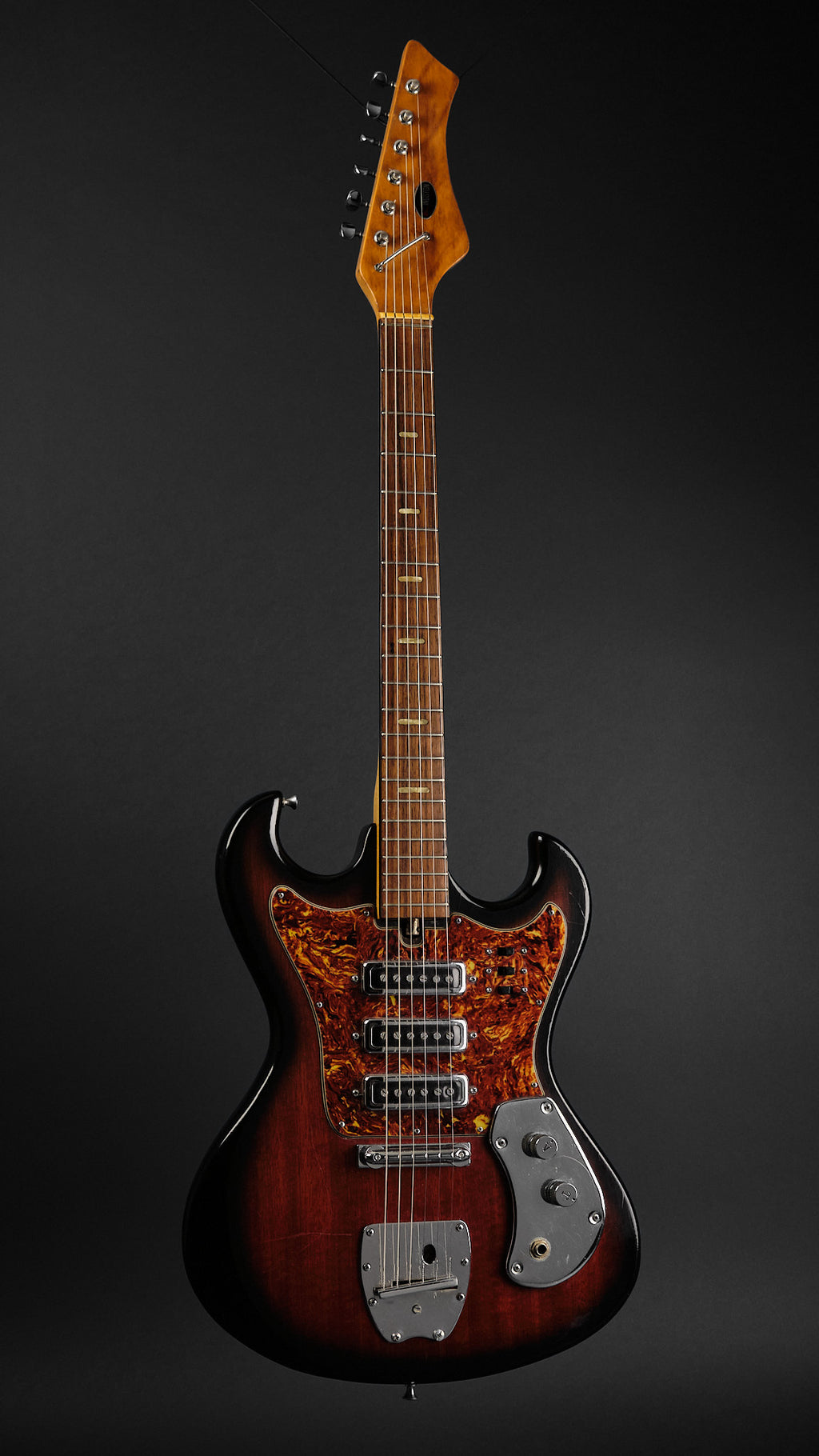 1960s Kingston S3T 'Hound Dog Taylor' Sunburst