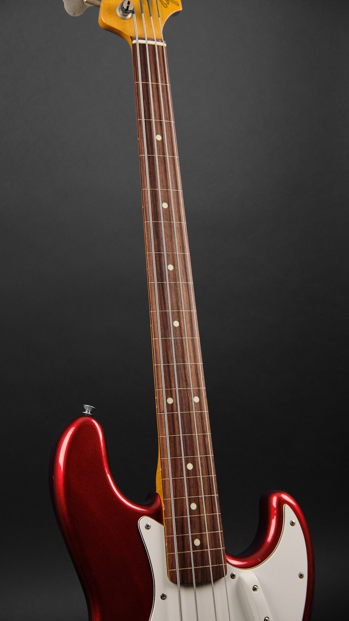 1986 Fender MIJ JB-406 Jazz Bass Candy Apple Red