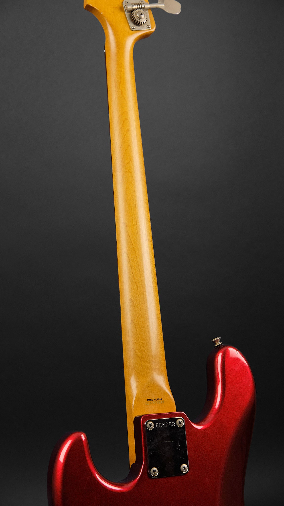 1986 Fender MIJ JB-406 Jazz Bass Candy Apple Red