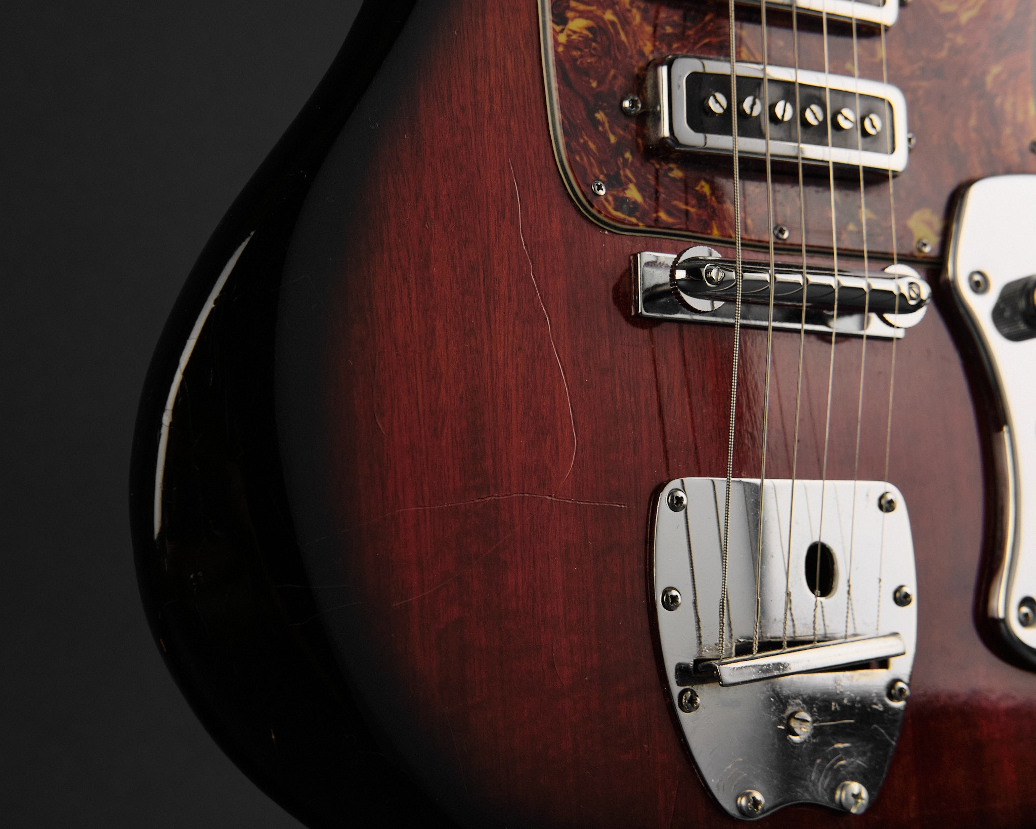 1960s Kingston S3T 'Hound Dog Taylor' Sunburst