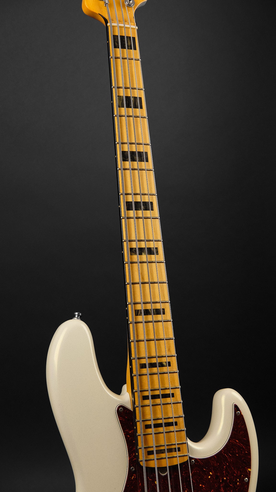 2020 Fender American Ultra Jazz Bass V Arctic Pearl