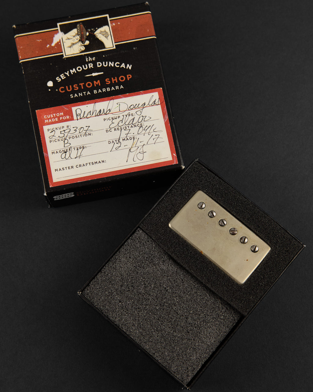 2017 Seymour Duncan SWD Custom Shop Eclair Humbucker