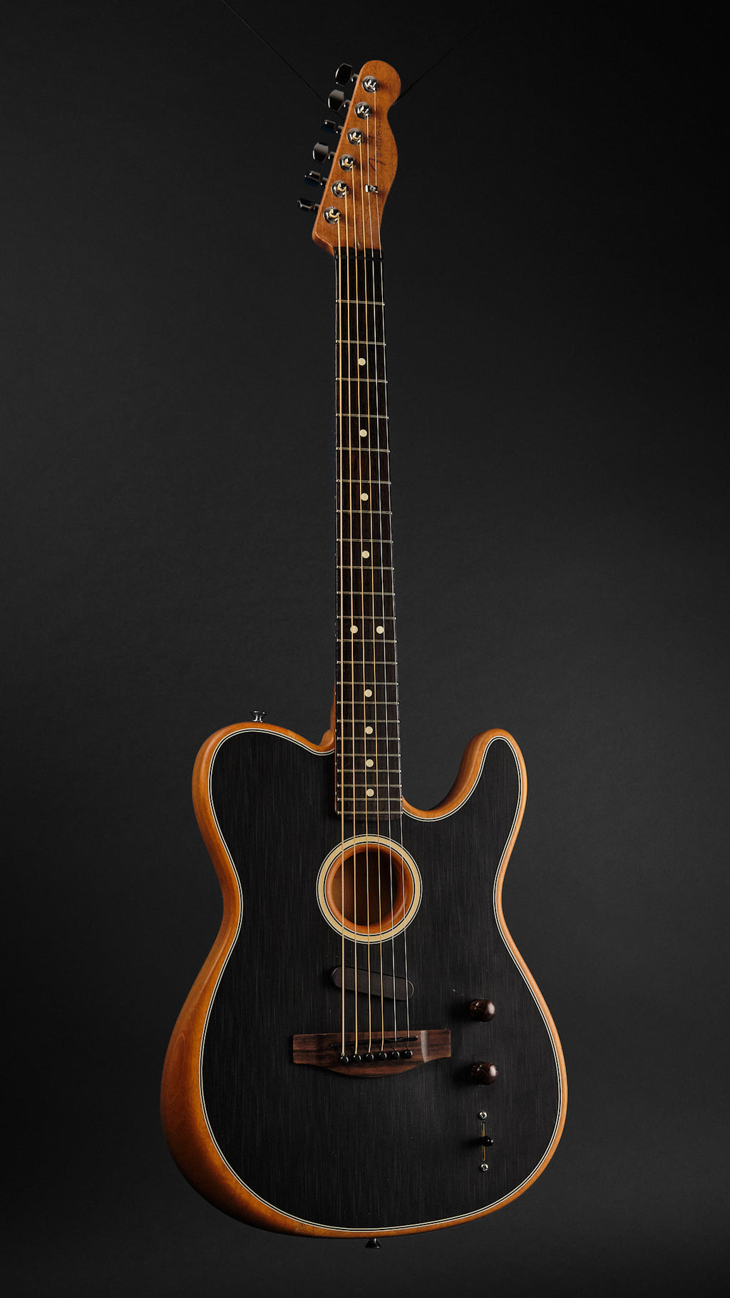 2022 Fender Acoustasonic Player Telecaster Brushed Black