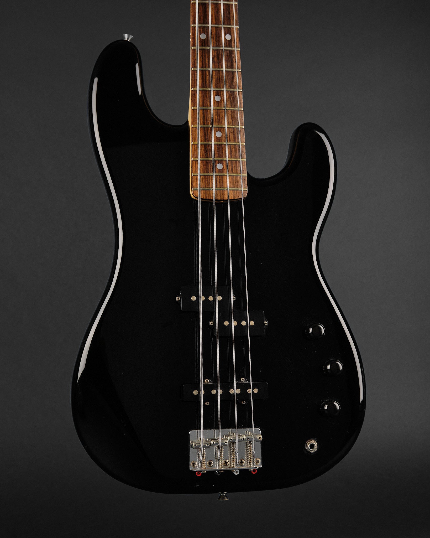 1980s Fender MIJ PB-445 Contemporary Precision Bass Black