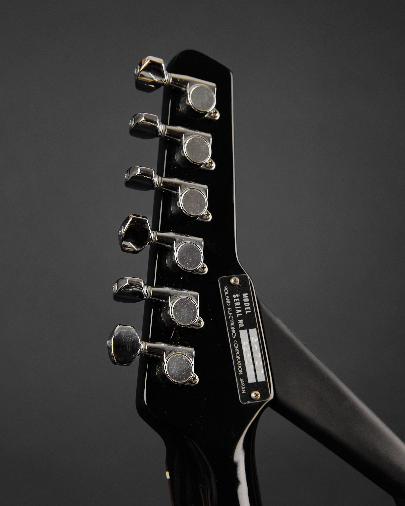 1980s Roland G-707 & GR-700 Guitar Synthesizer Silver