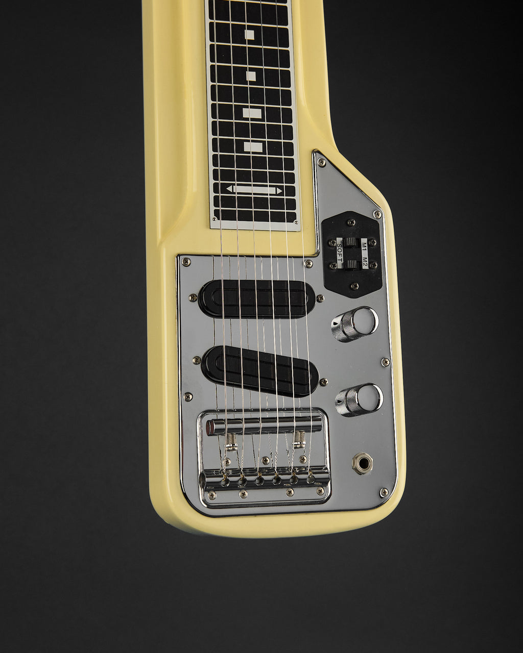 1970s Guyatone HG-306C Lap Steel Aged White