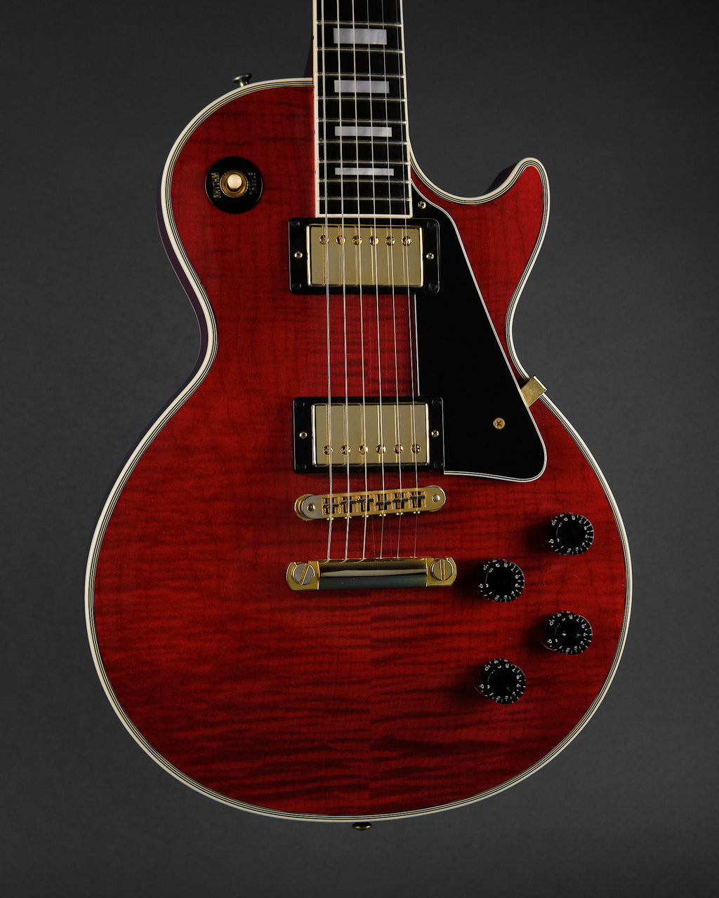 2014 Gibson Custom Shop Les Paul Custom Wine Red Refin