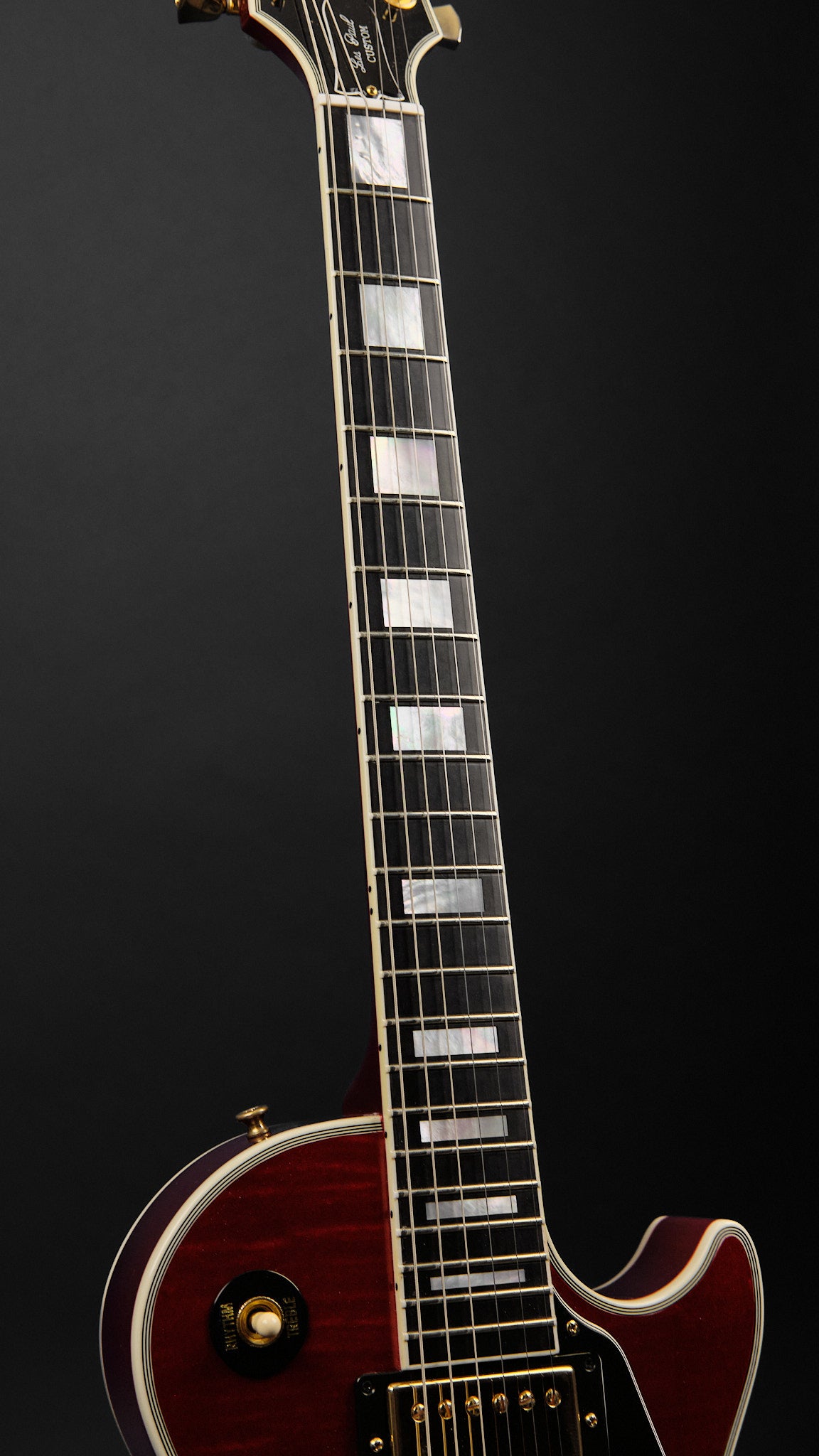 2014 Gibson Custom Shop Les Paul Custom Wine Red Refin