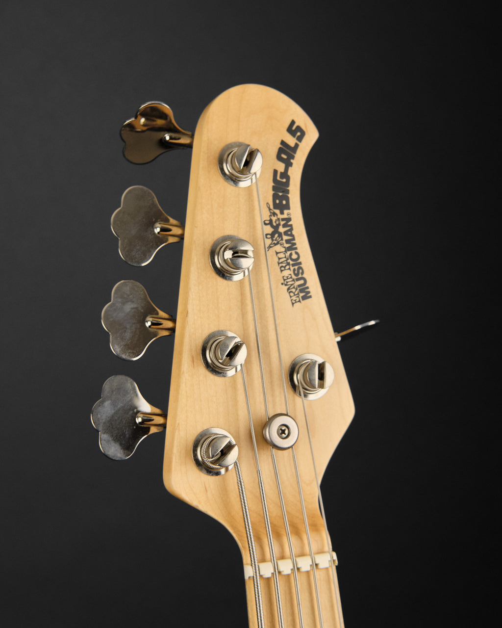 2010 Ernie Ball Music Man Big Al 5 H White Pearl