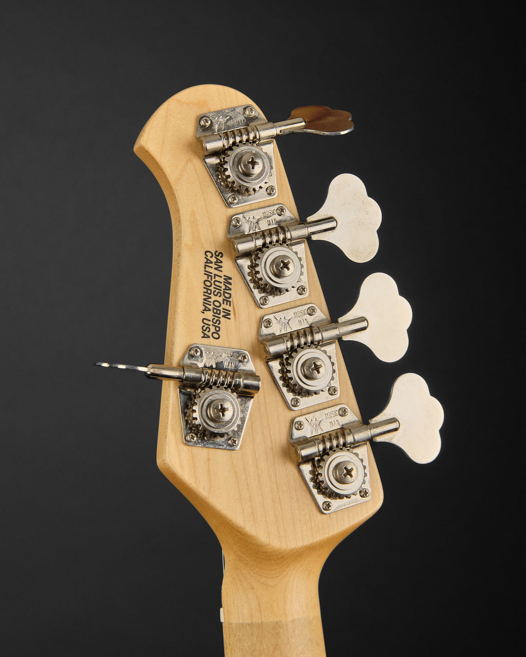 2010 Ernie Ball Music Man Big Al 5 H White Pearl