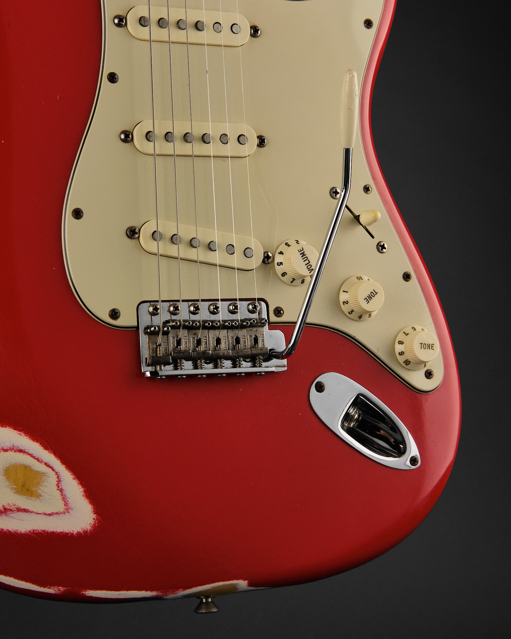 2003 Fender Mark Knopfler Stratocaster Dakota Red