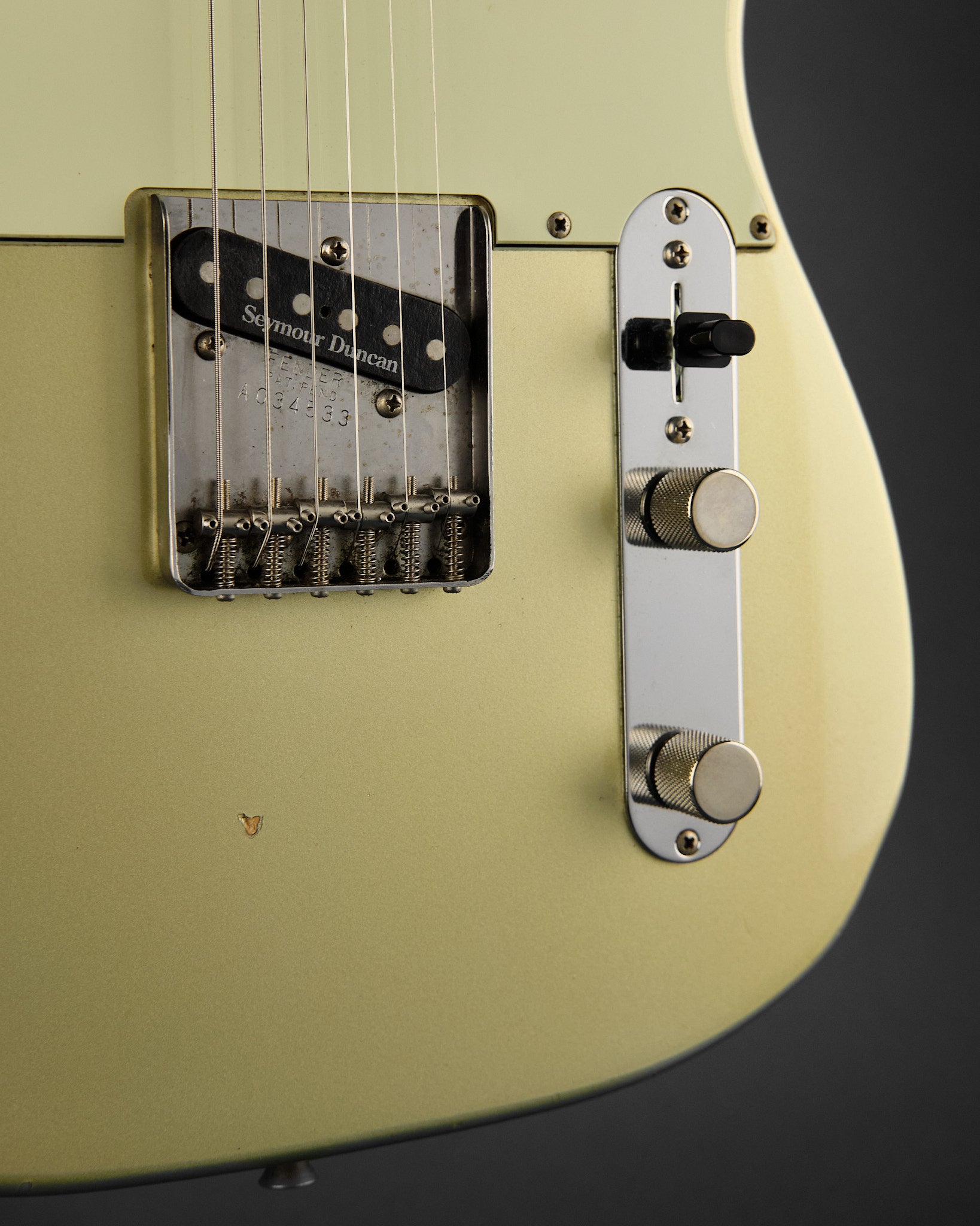 1990s Fender CIJ Telecaster TL62-65US Inca Silver