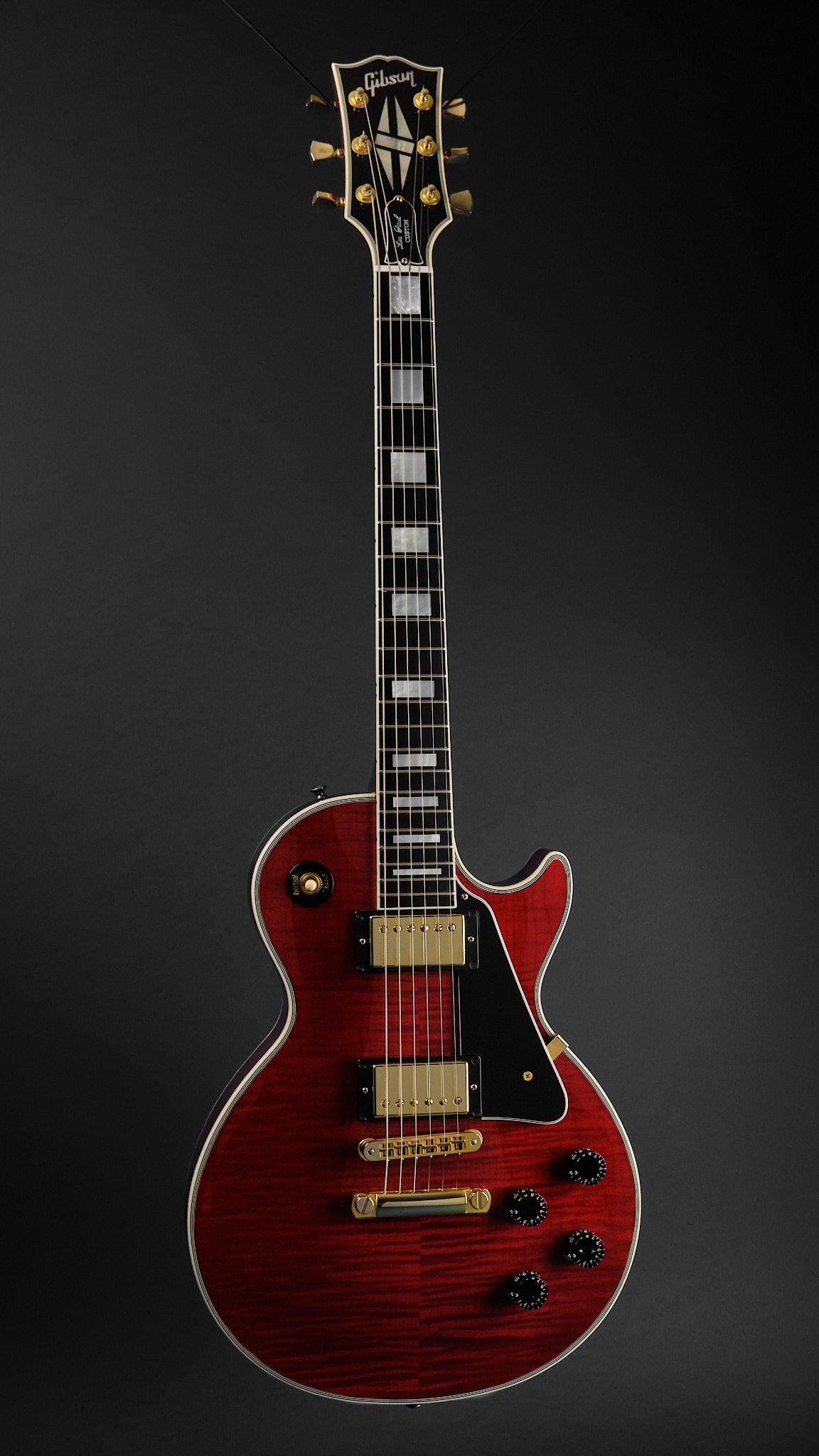 2014 Gibson Custom Shop Les Paul Custom Wine Red Refin