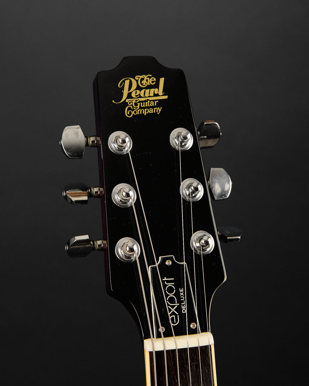 1980s Pearl Export Deluxe Transparent Red