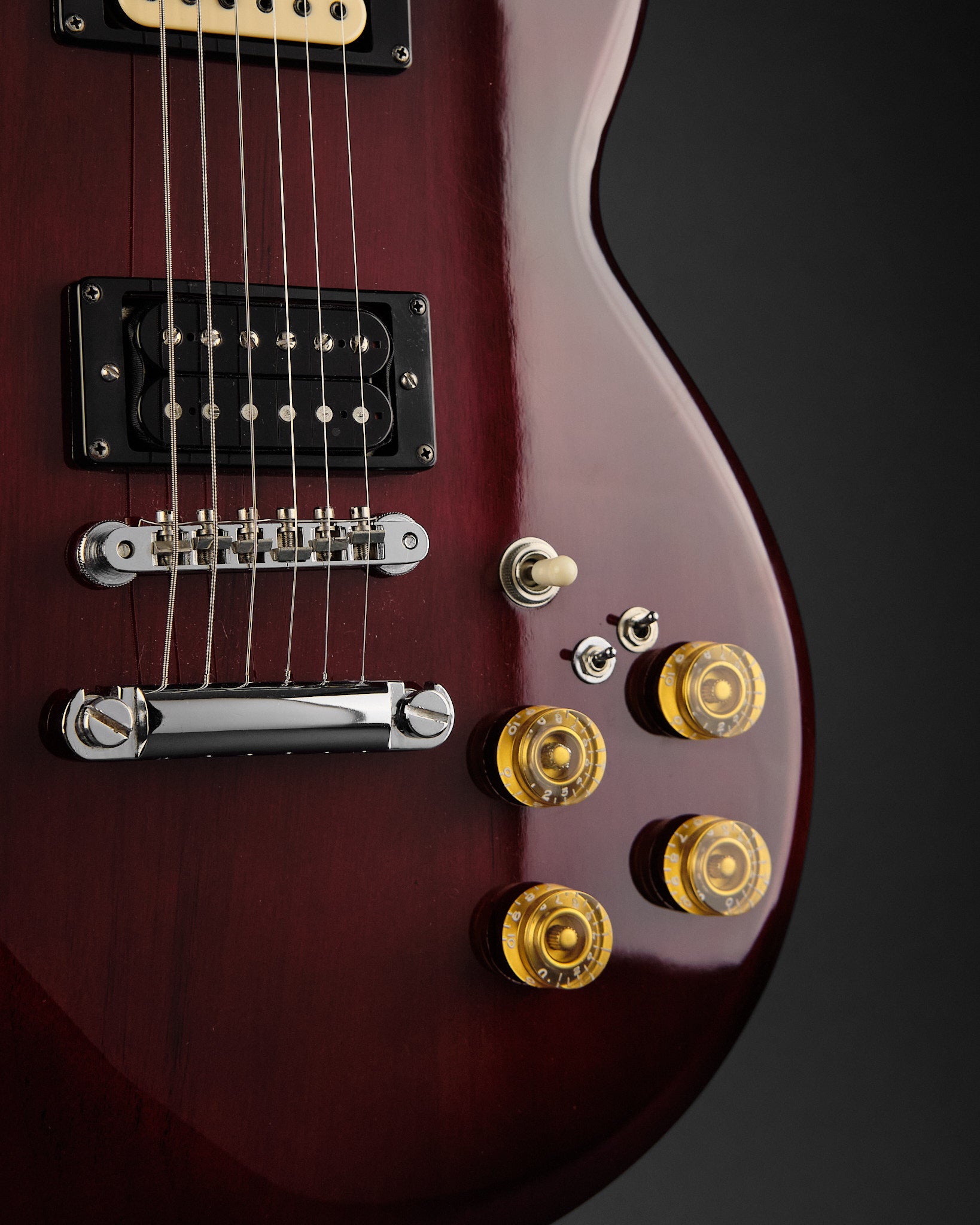 1980s Pearl Export Deluxe Transparent Red