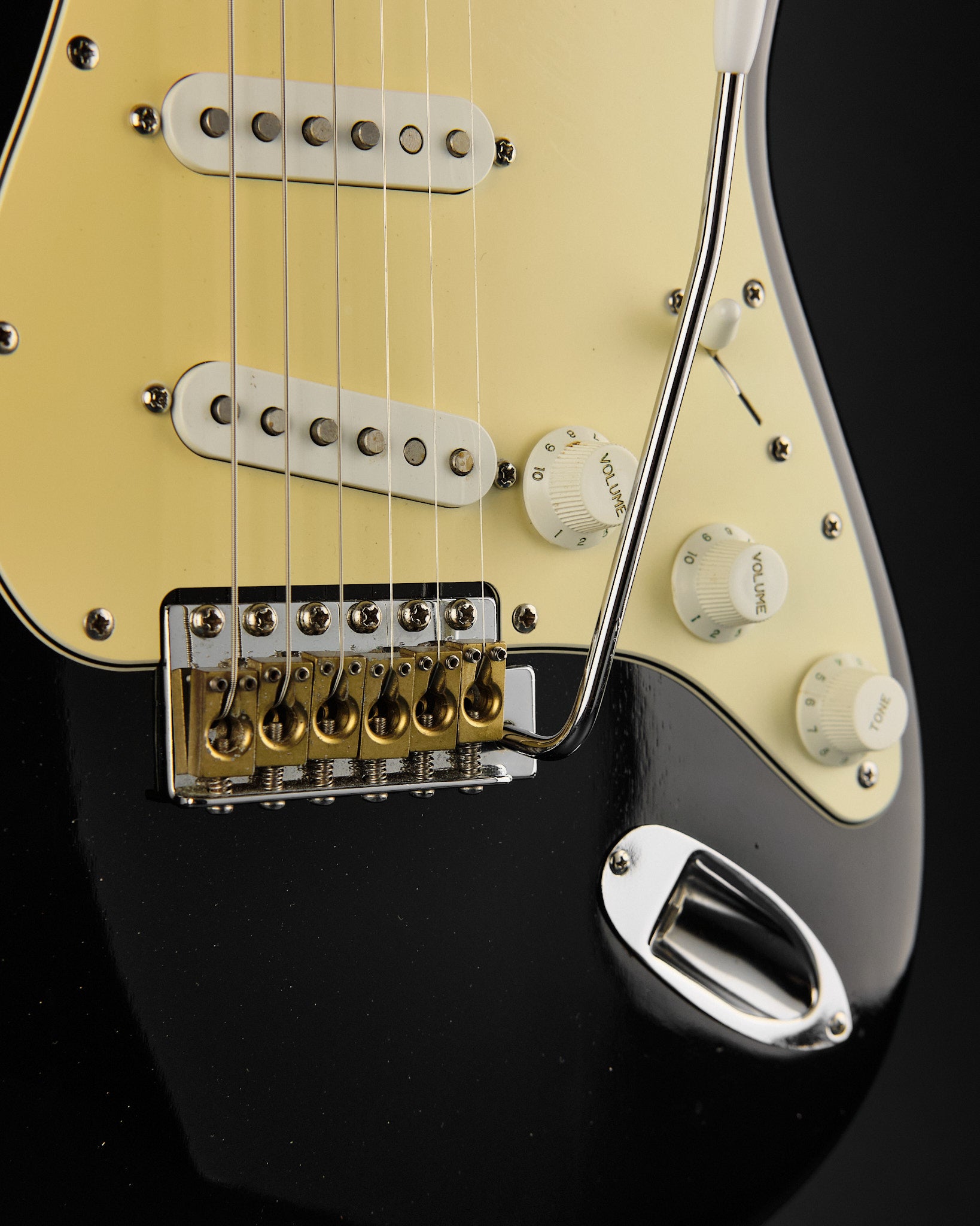 1970s Pearl S-Style Black