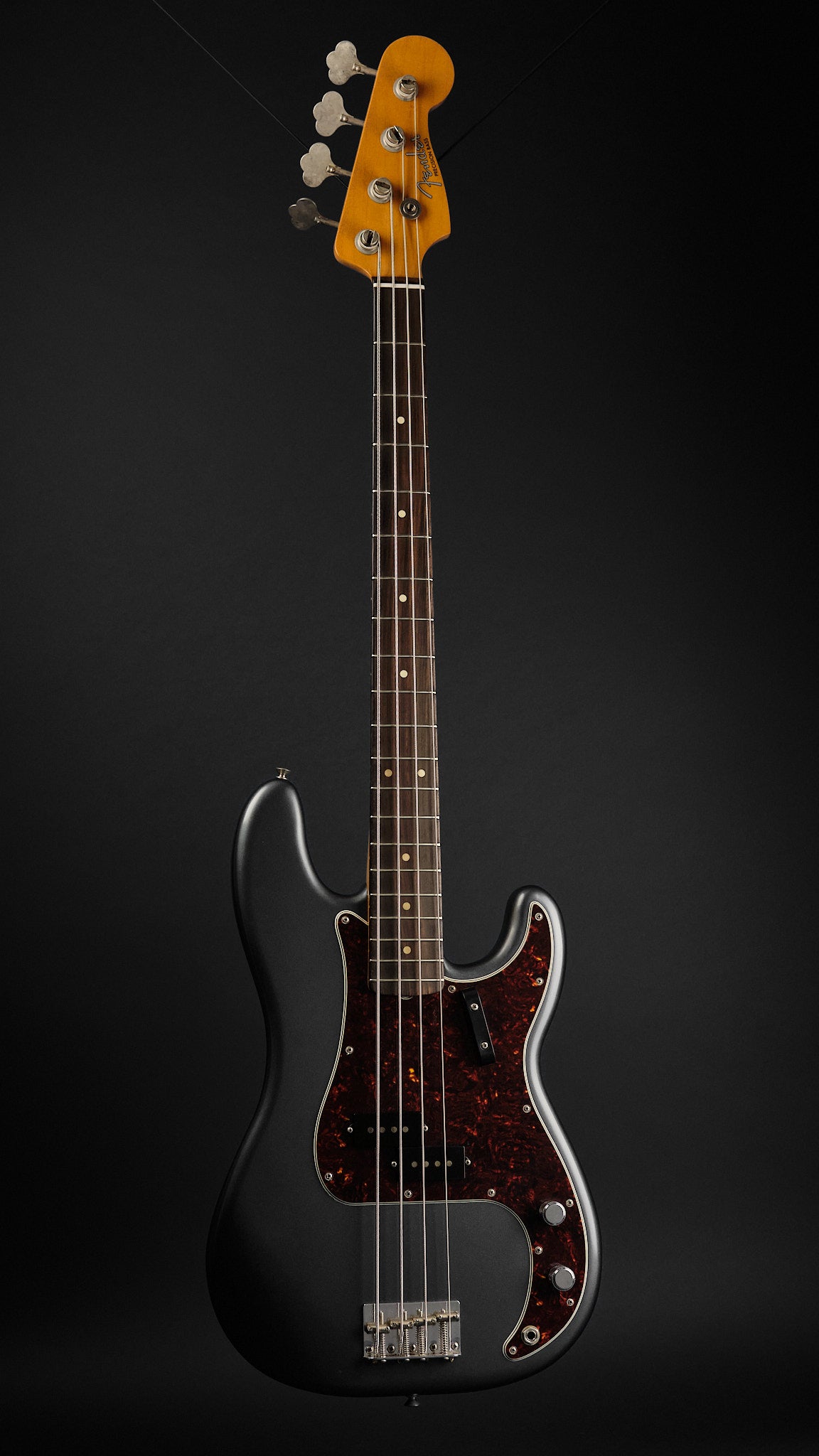 2025 Fender Limited Edition Vintera II Road Worn '60s Precision Bass Charcoal Frost Metallic