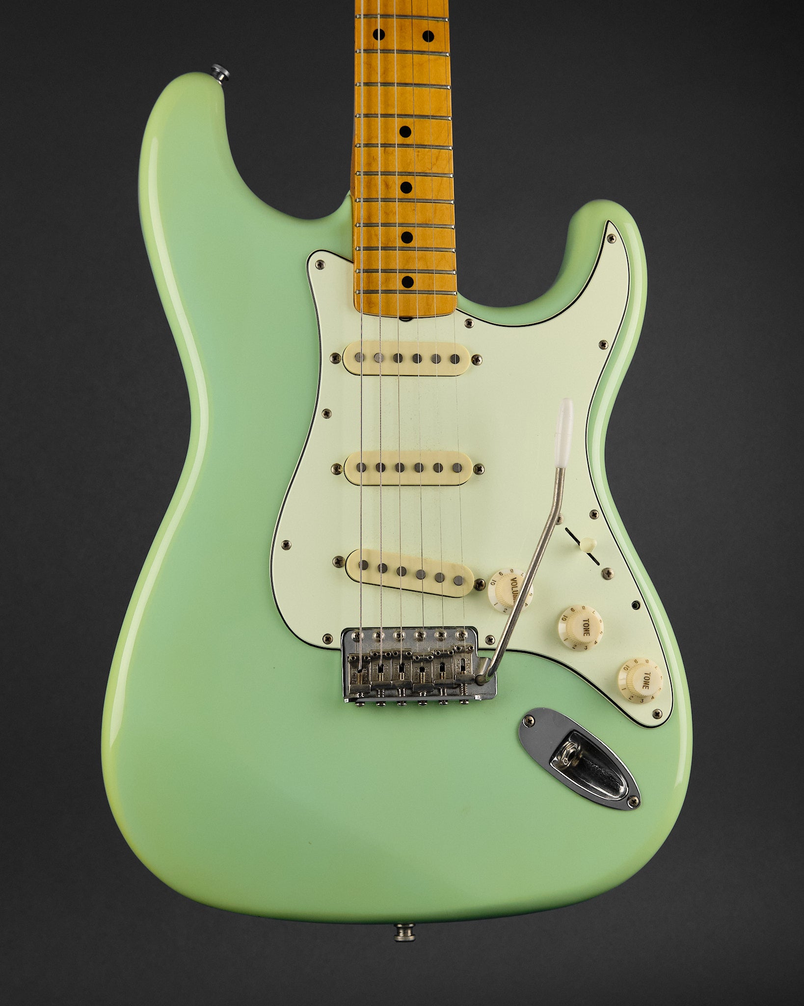 1990s Fender Japan ST-54 Stratocaster Seafoam Green