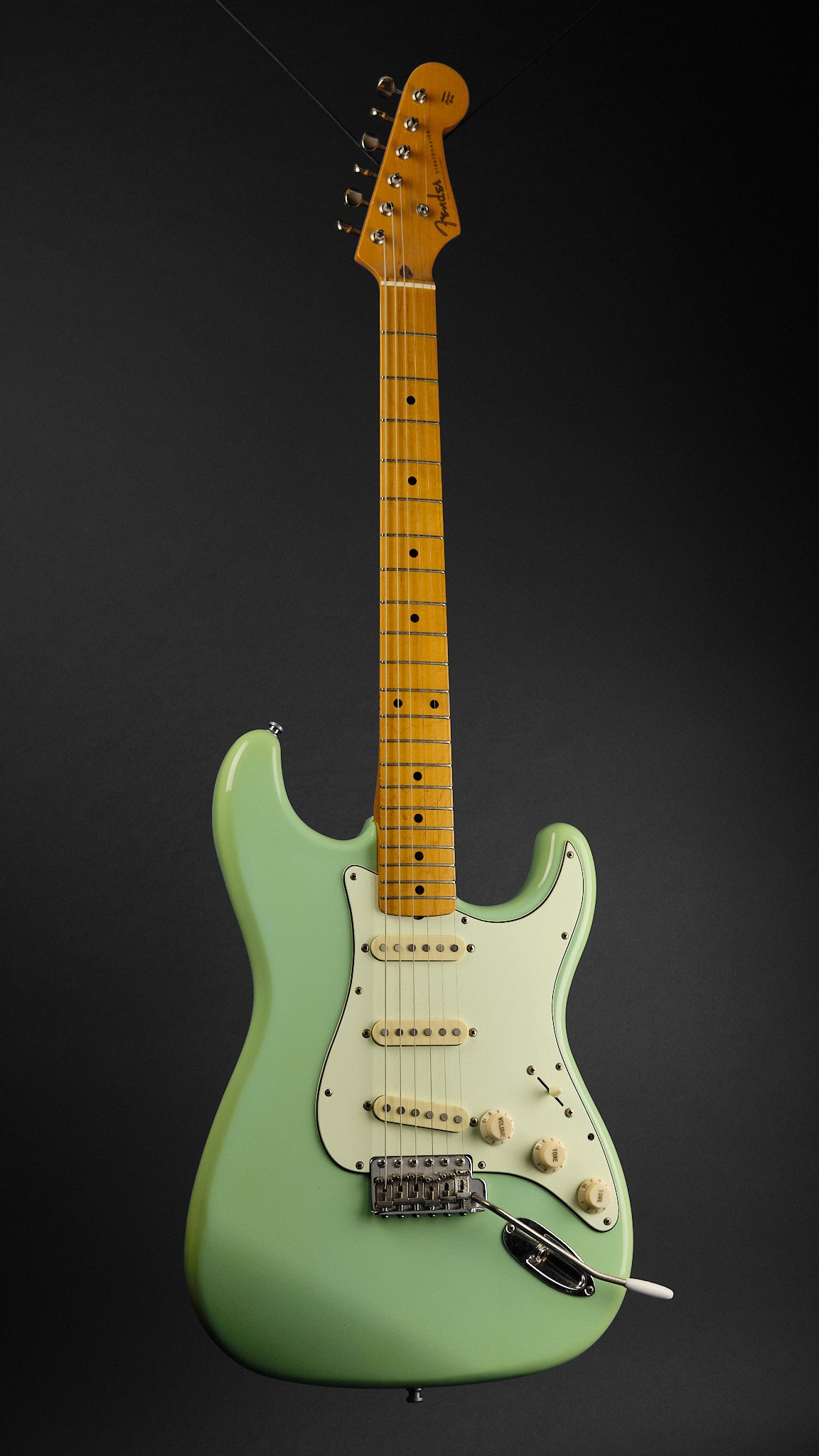 1990s Fender Japan ST-54 Stratocaster Seafoam Green