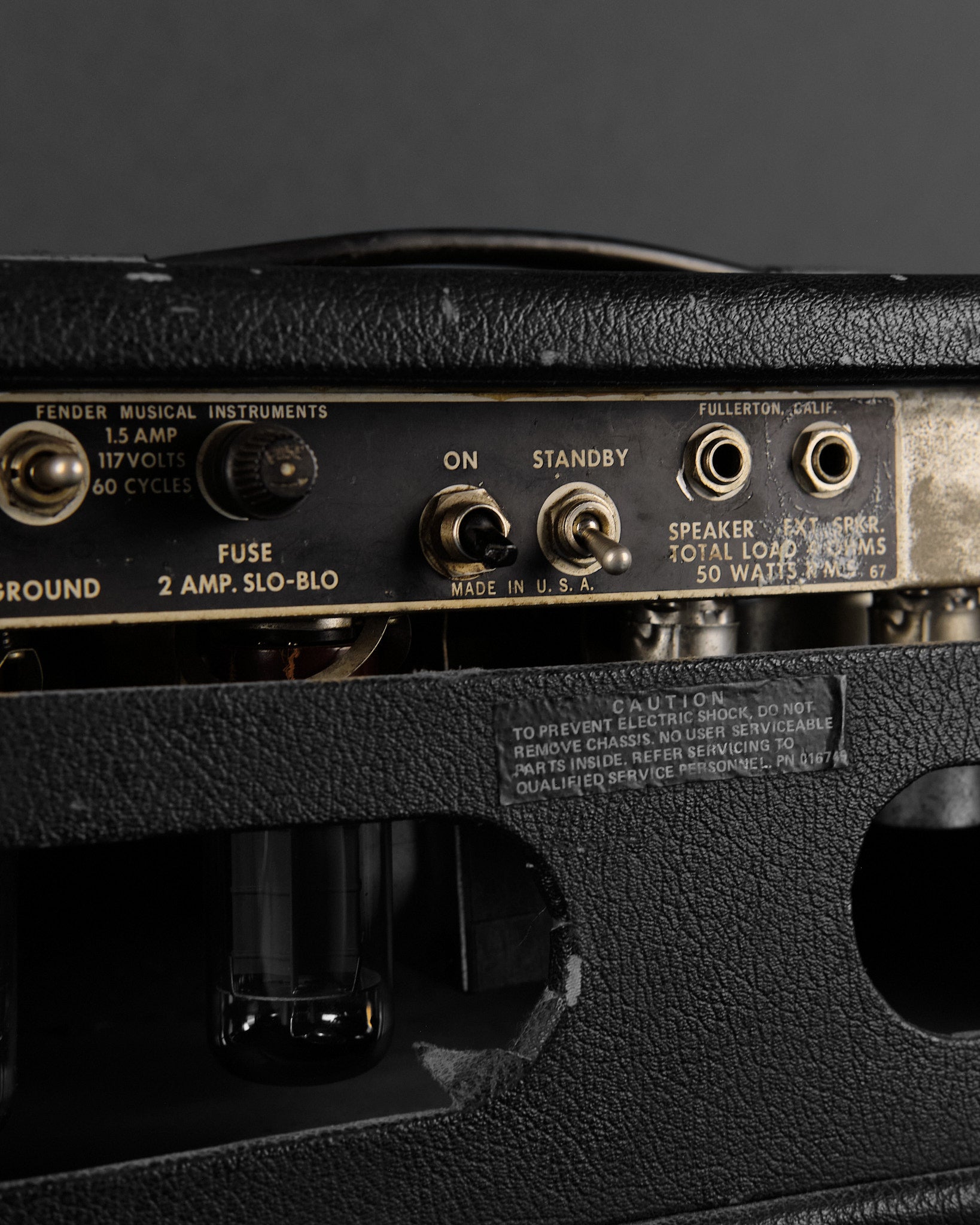 1976 Fender Bassman 50 50-Watt Guitar Amplifier Head