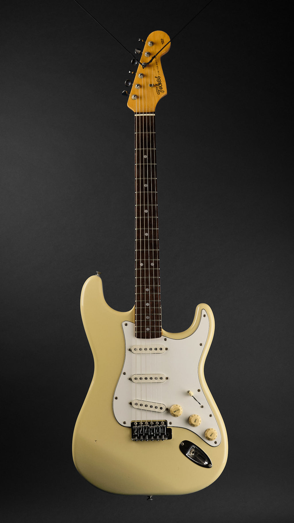 1985 Tokai Limited Edition S-Style Olympic White