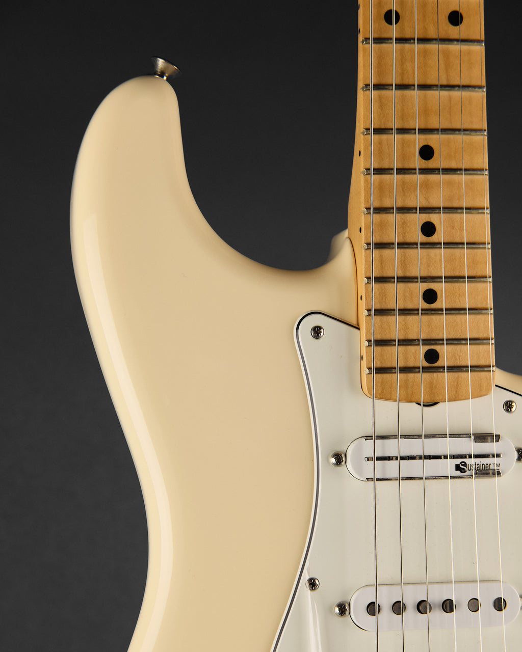 2024 Fender EOB Sustainer Stratocaster Olympic White