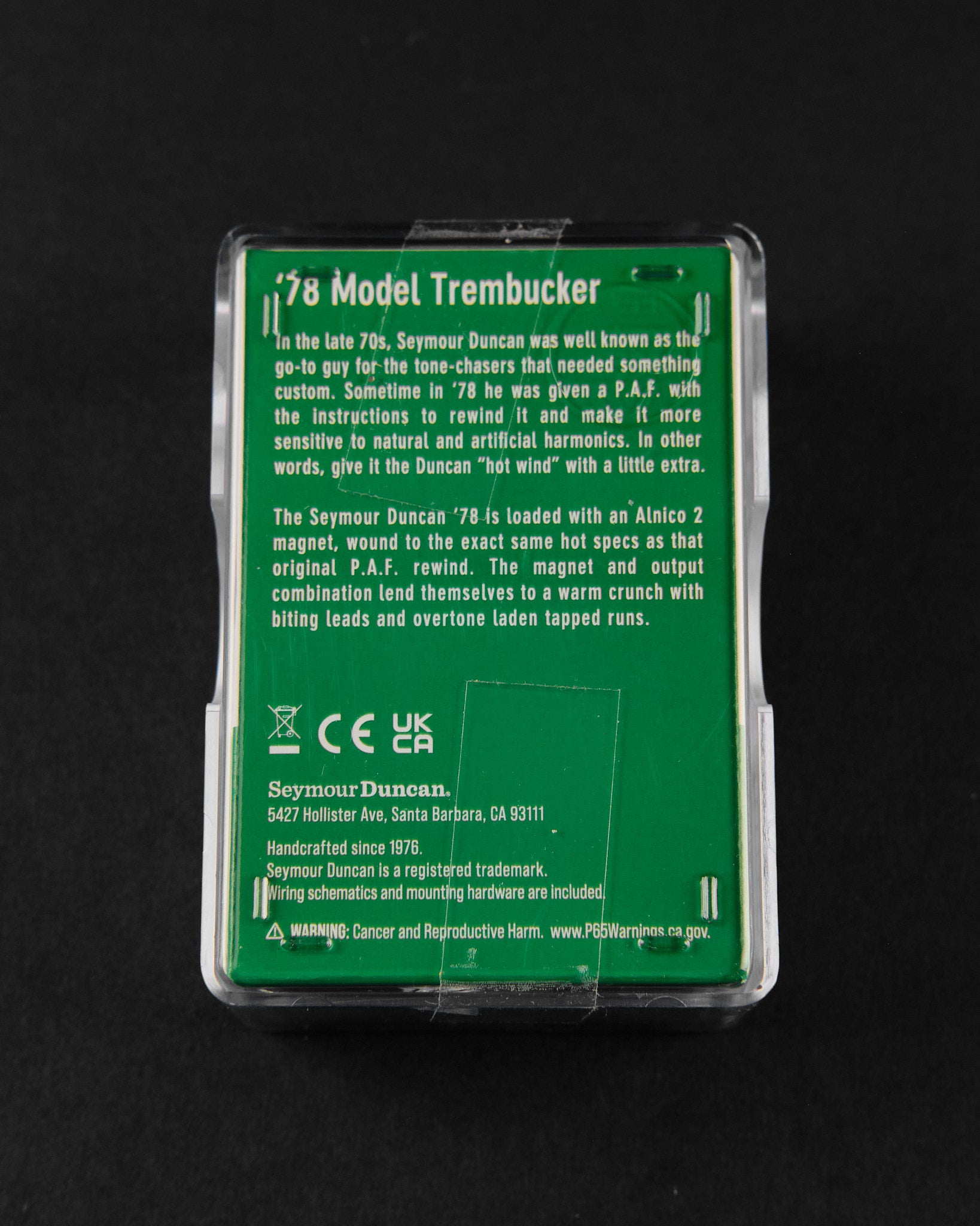 Seymour Duncan '78 Model Trembucker Zebra (Second-Hand)
