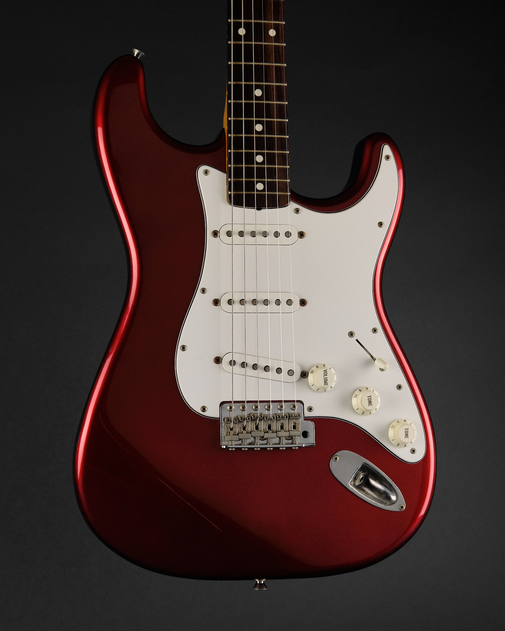 2000s Fender CIJ ST-62 Stratocaster Candy Apple Red