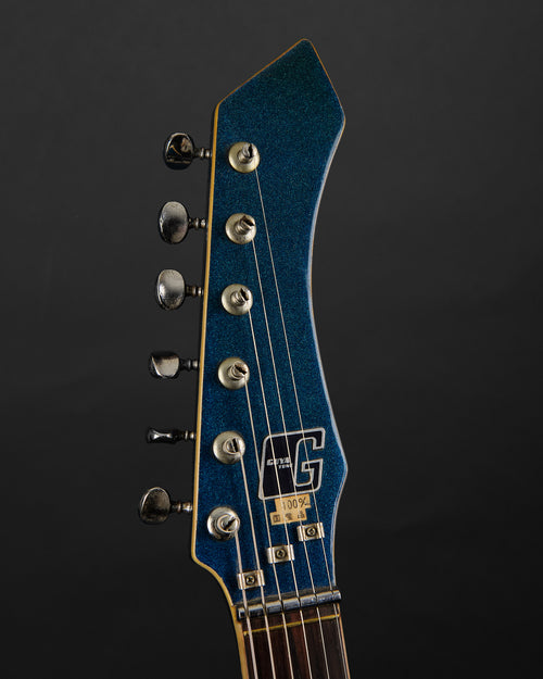 1960s Guyatone LG-350 Sharp 5 Metallic Blue