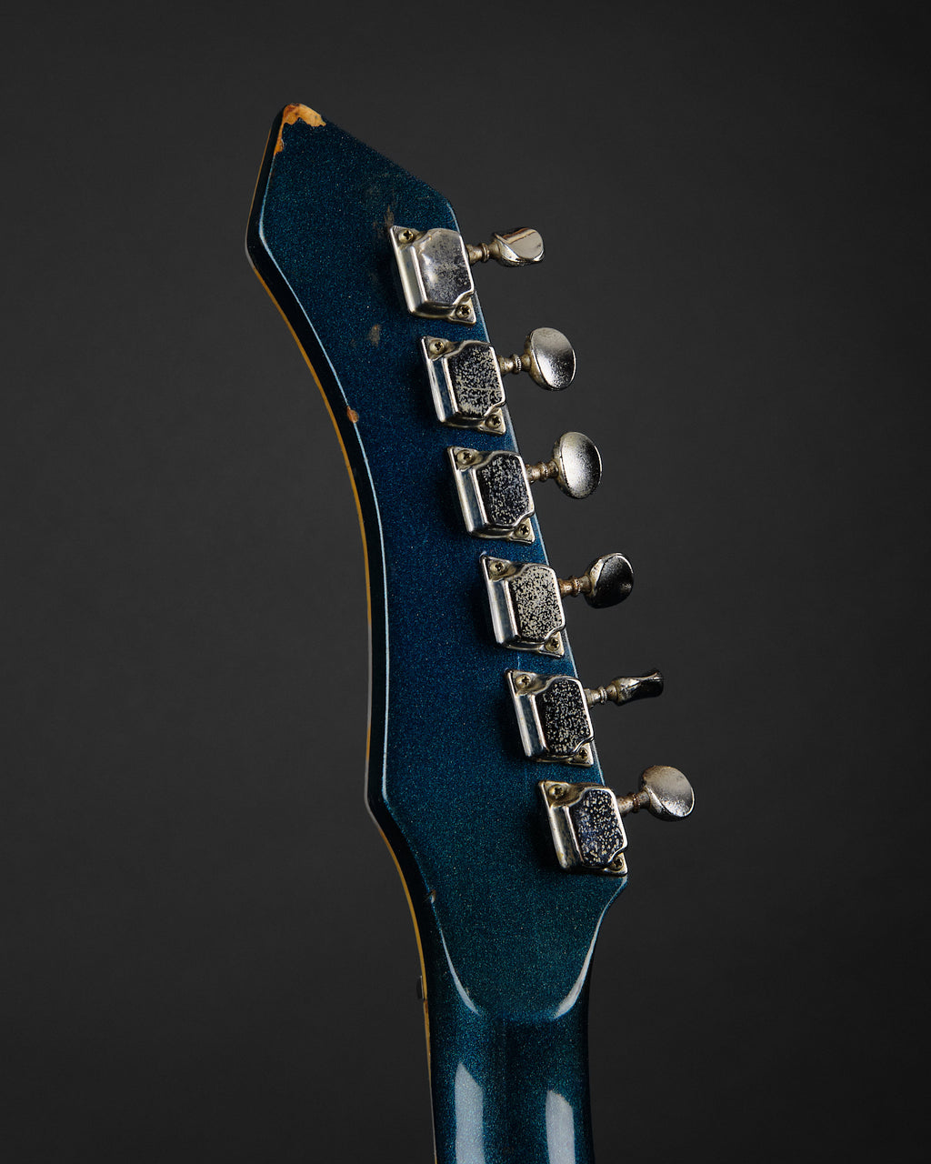 1960s Guyatone LG-350 Sharp 5 Metallic Blue