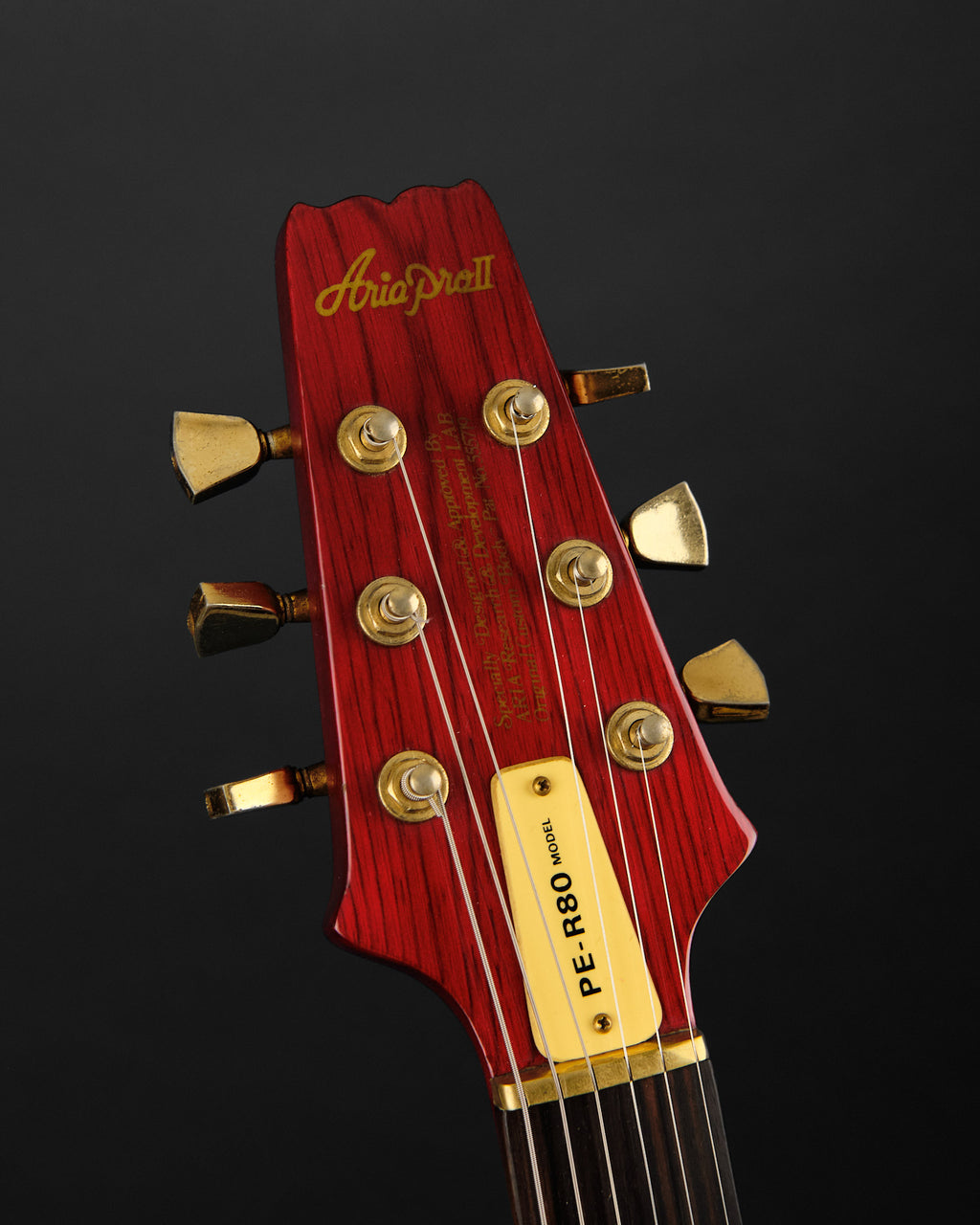 1983 Aria Pro II PE-R80 Red