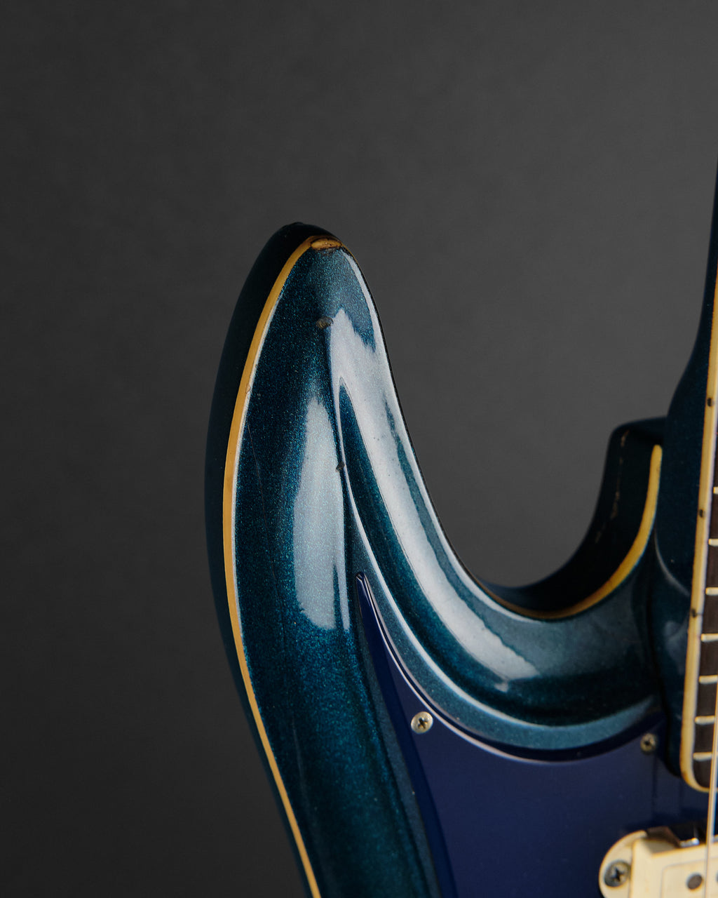 1960s Guyatone LG-350 Sharp 5 Metallic Blue