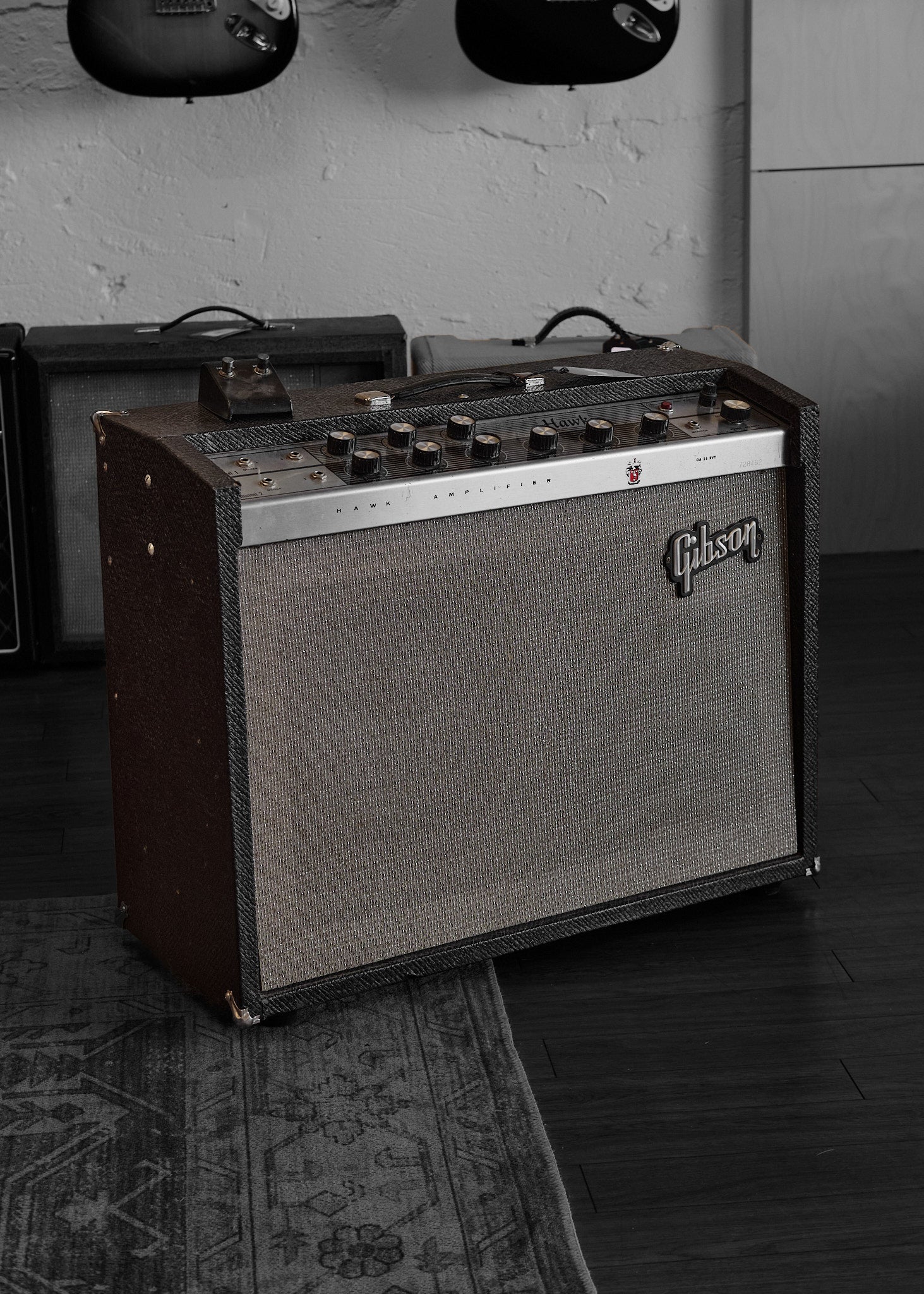 1960s Gibson Hawk GA-25 RVT 2 x 10" Guitar Combo