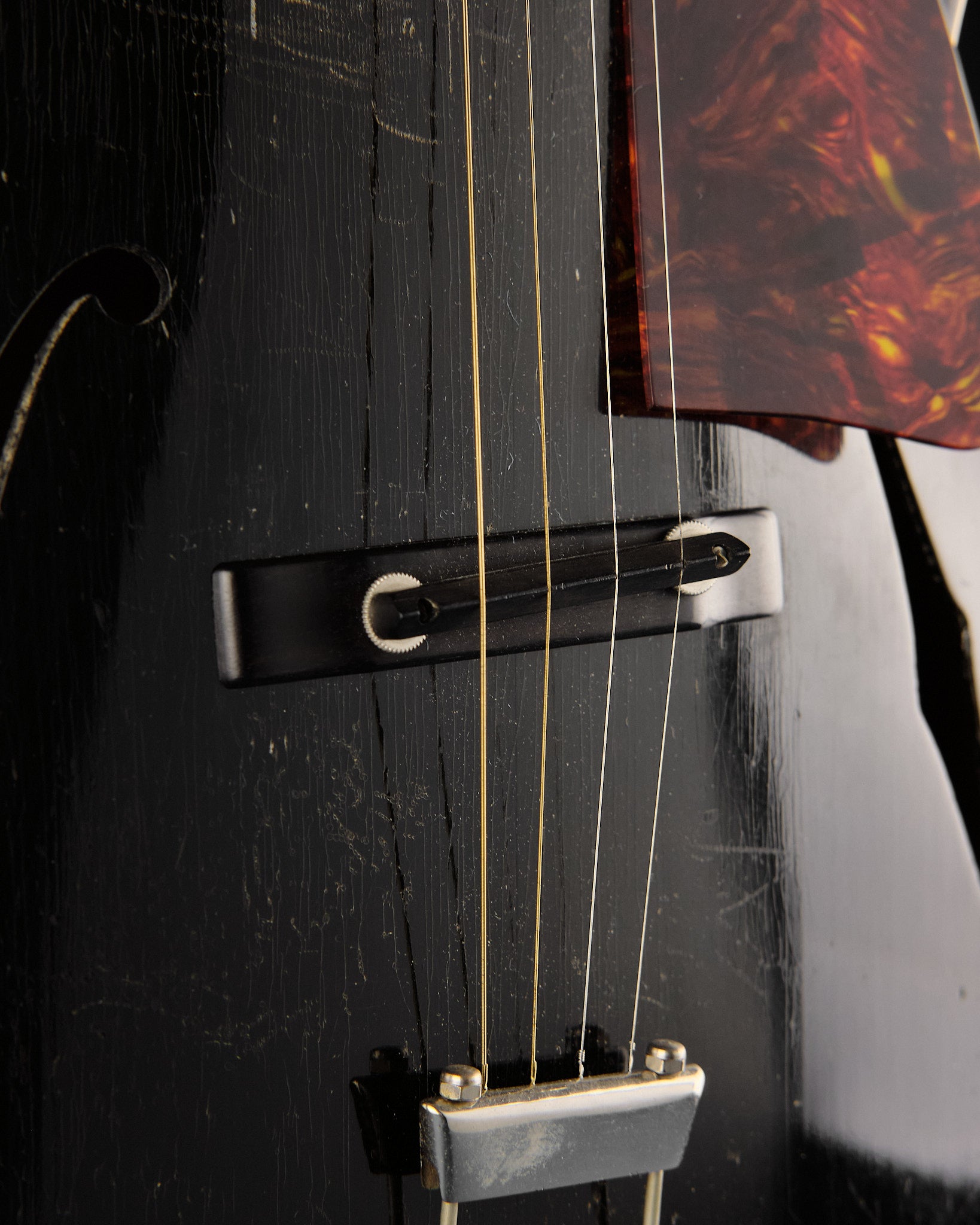 1930s Gibson TG-30 Tenor Black