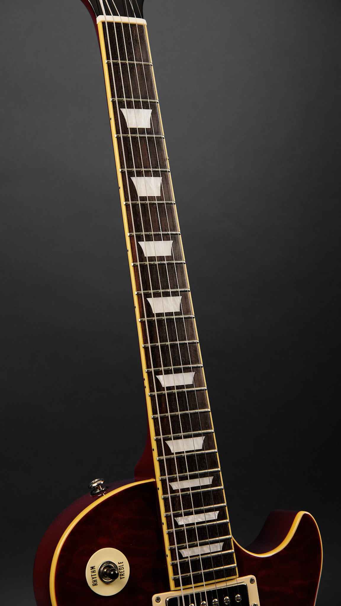 2011 Edwards E-LP Quilted Maple Black Cherry