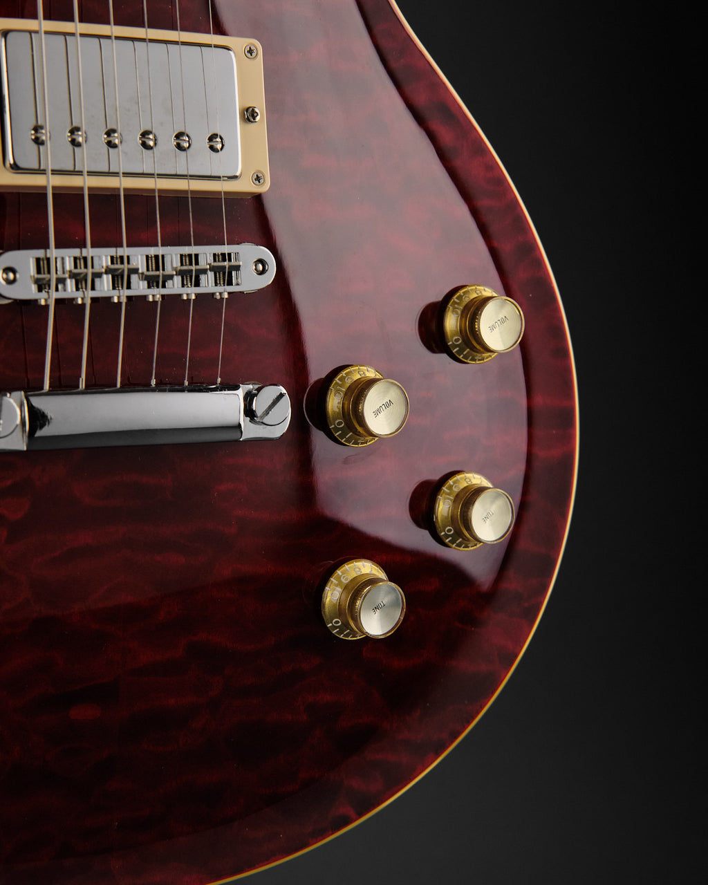 2011 Edwards E-LP Quilted Maple Black Cherry