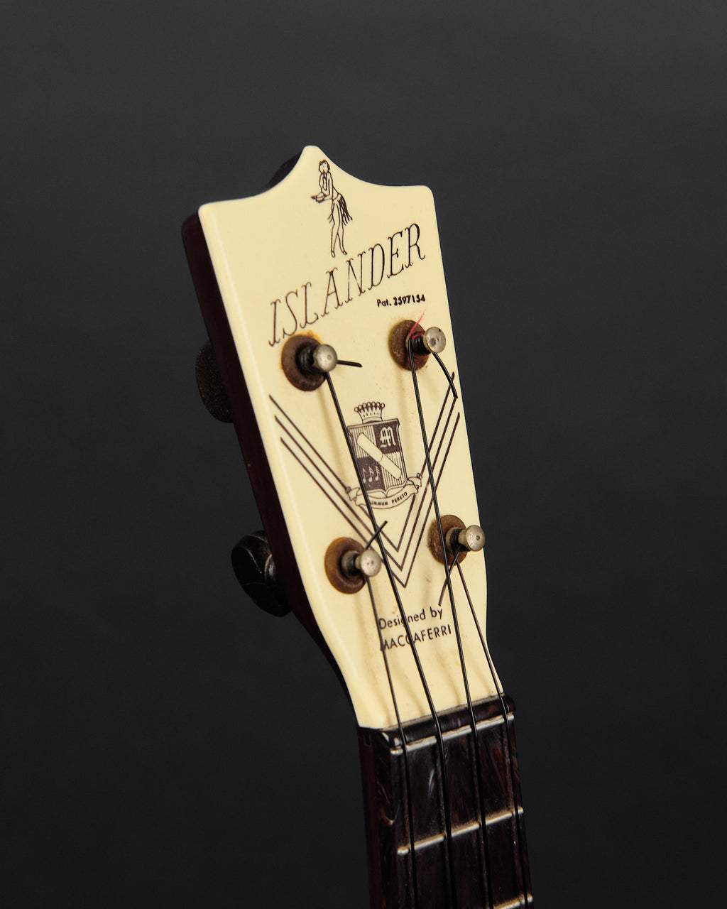 1950s Islander Soprano Ukulele White