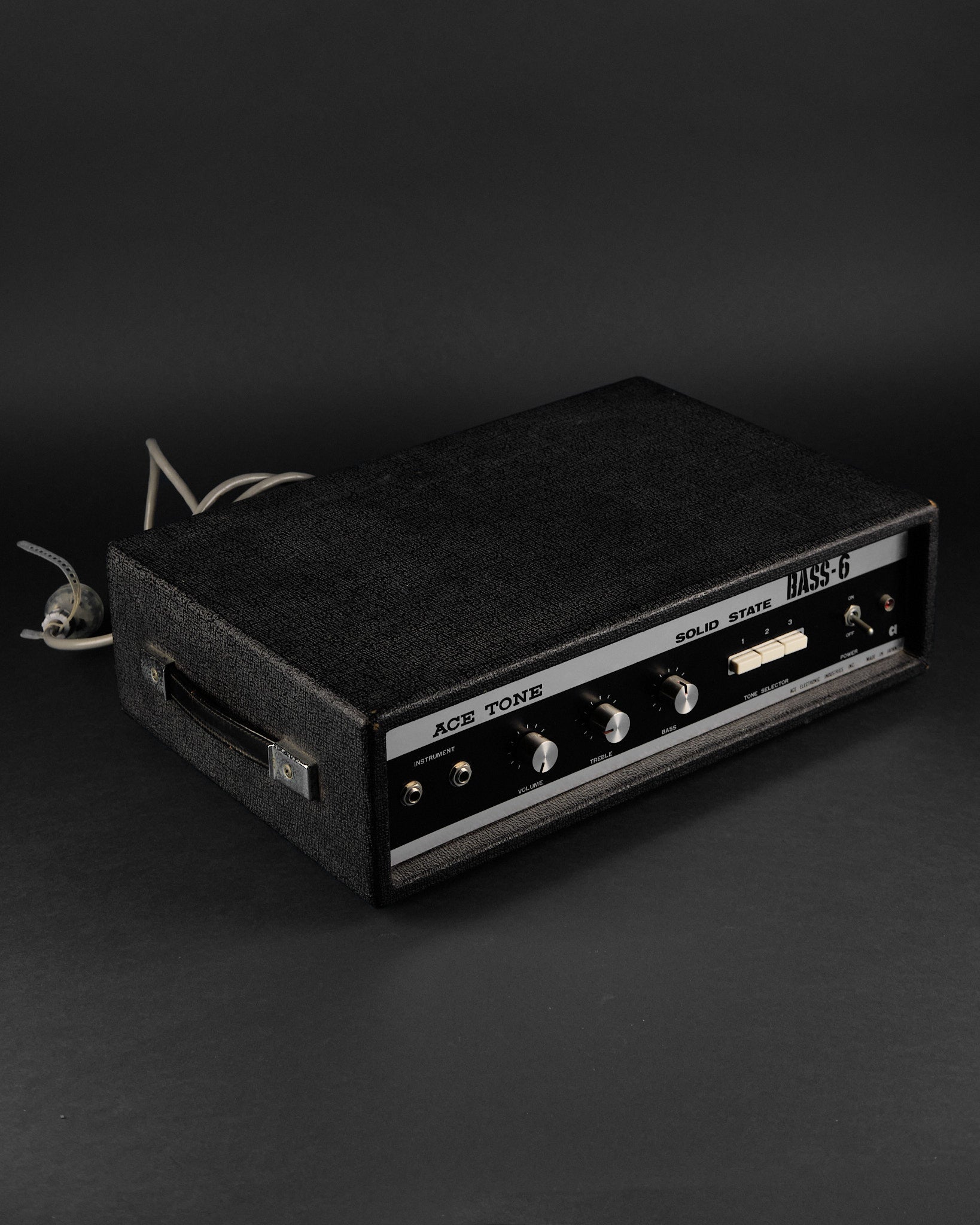 1960s Ace Tone Solid State Bass-6 Bass Amplifier Head