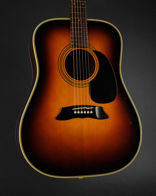 1981 Takamine F-363D Sunburst - body front | Replay Guitars