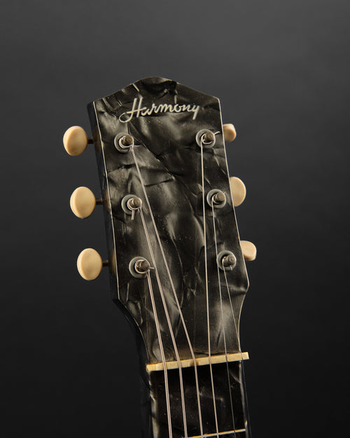 1953 Harmony H-4 Lap Steel Pearloid Grey