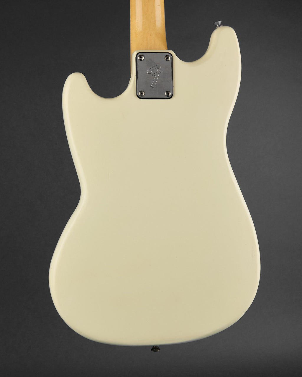 1979 Fender Musicmaster Bass White Refin