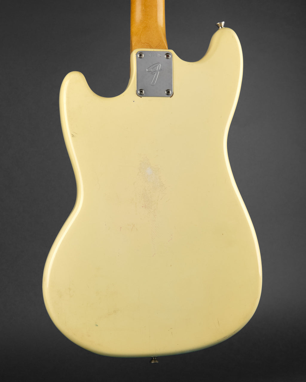 1971 Fender Musicmaster Bass Olympic White